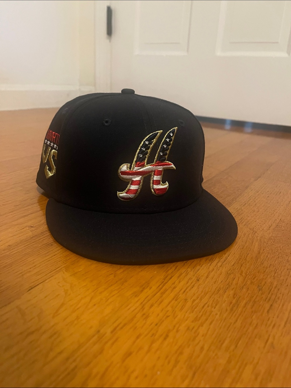 New Era Hartford Yardgoats Navy USA Fitted Hat Size 7 1/4